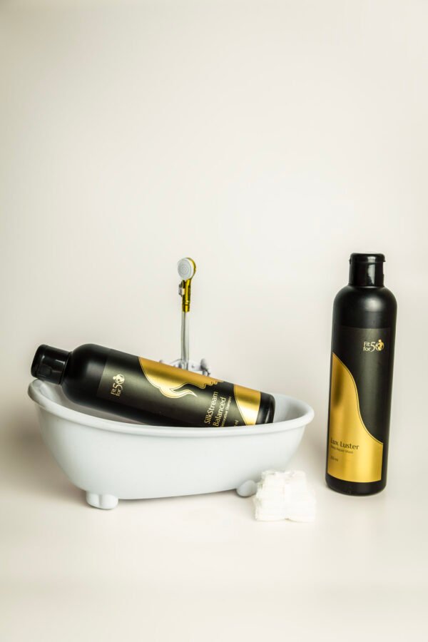 Fit for 50 plaukų priežiūros rinkinys - plaukų šampūnas ir plaukų kaukė