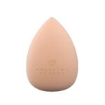 Kristina Beauty makiažo kempinėlė Peach – persikinės spalvos – su logotipu