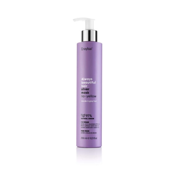 Erayba Abh/ Pilkinanti plaukų kaukė „silver no-yellow mask” 250 ml