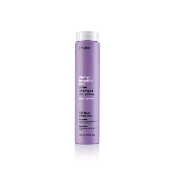 Erayba Abh/ Pilkinantis šampūnas „silver no-yellow shampoo” 250 ml