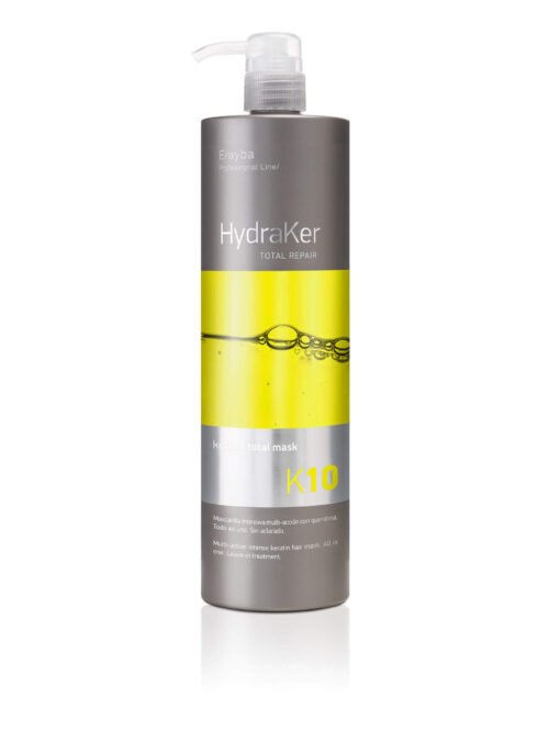 Erayba HydraKer Nenuplaunama plaukų kaukė su keratinu “K10 keratin total mask” 1000 ml