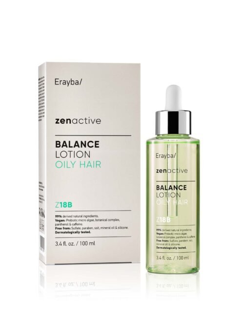 Erayba ZenActive Balansuojantis losjonas riebiems plaukams Z18B 100ml