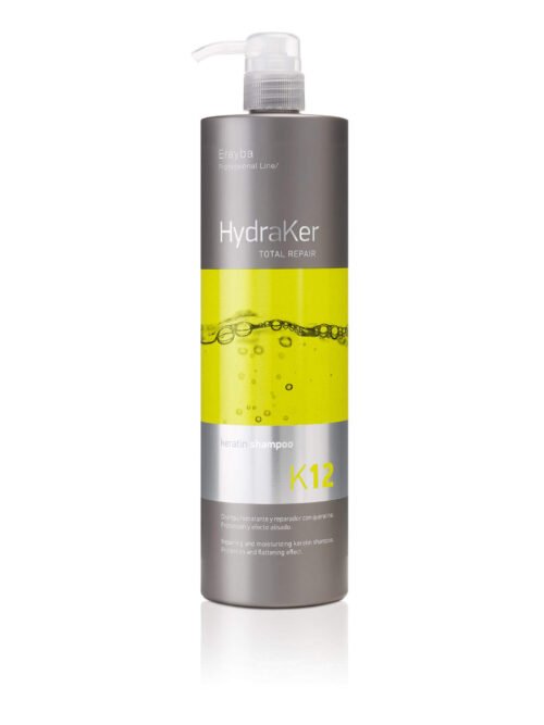 Erayba šampūnas su keratinu „HydraKer K12 keratin shampoo” 1000 ml
