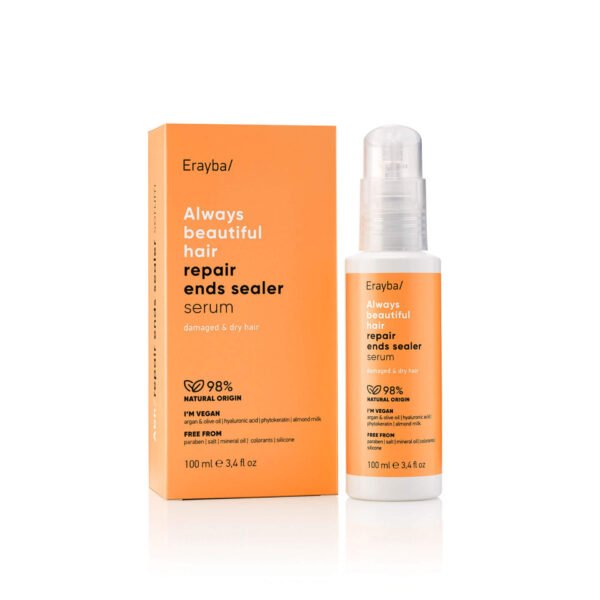 Erayba Abh/ Atstatomasis plaukų galiukų serumas „repair ends sealer serum“ 100 ml